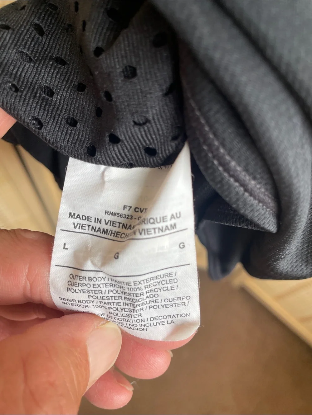 Nike black racerback